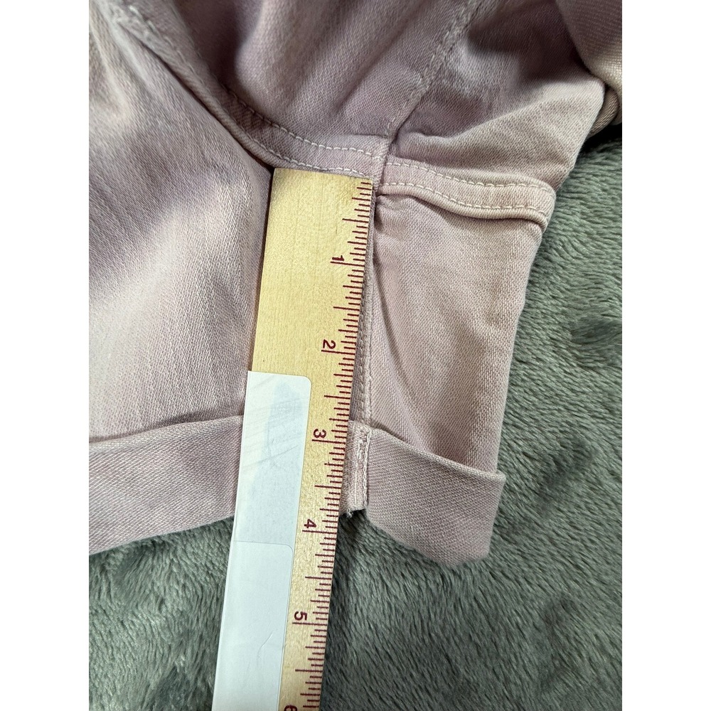 Universal Thread Women's Mauve Denim Cuffed Shorts Size 16/33 Mid Rise Lavender - Picture 3 of 8